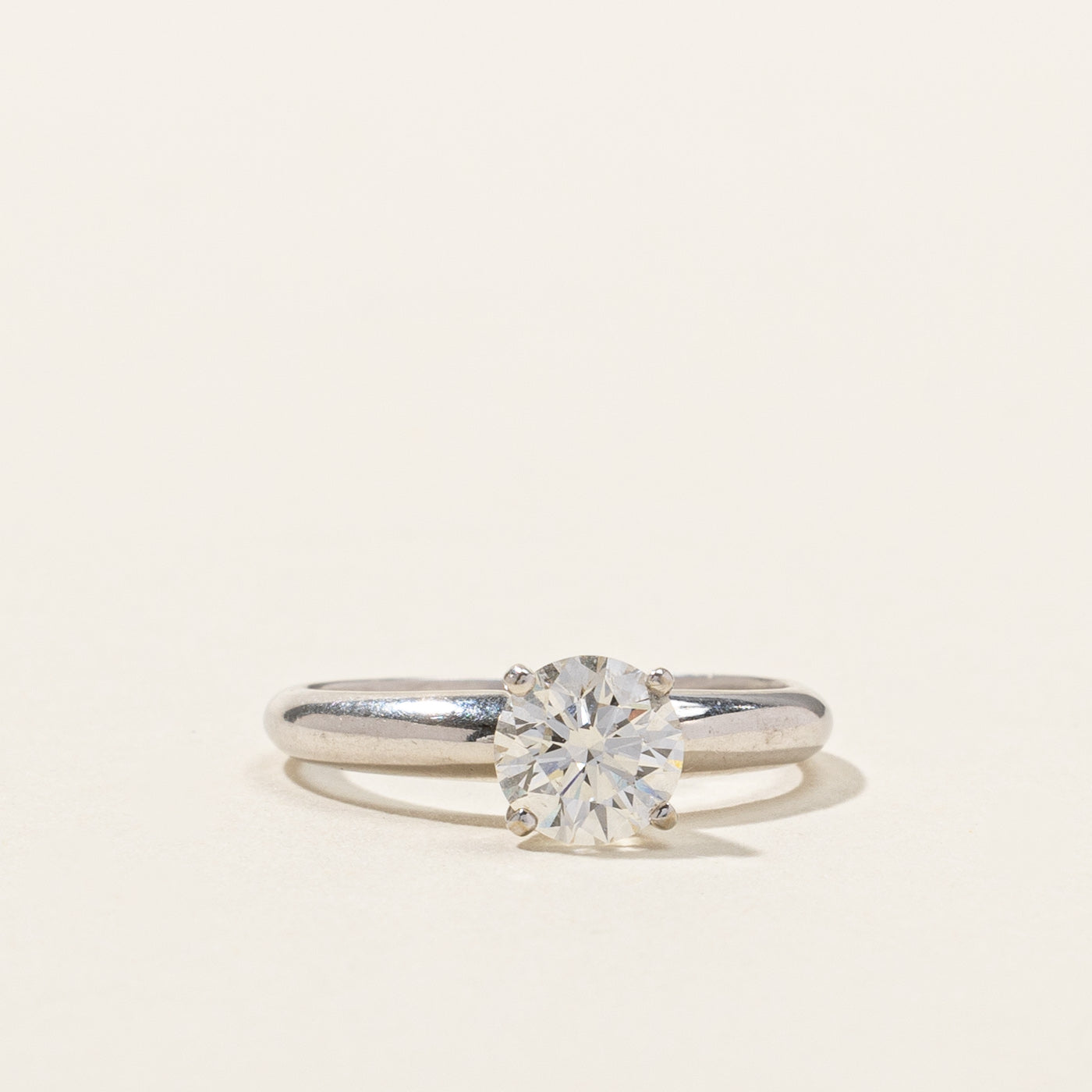 Solitaire Diamond Engagement Ring | 0.70ct SI1 G | SZ 3.75 |