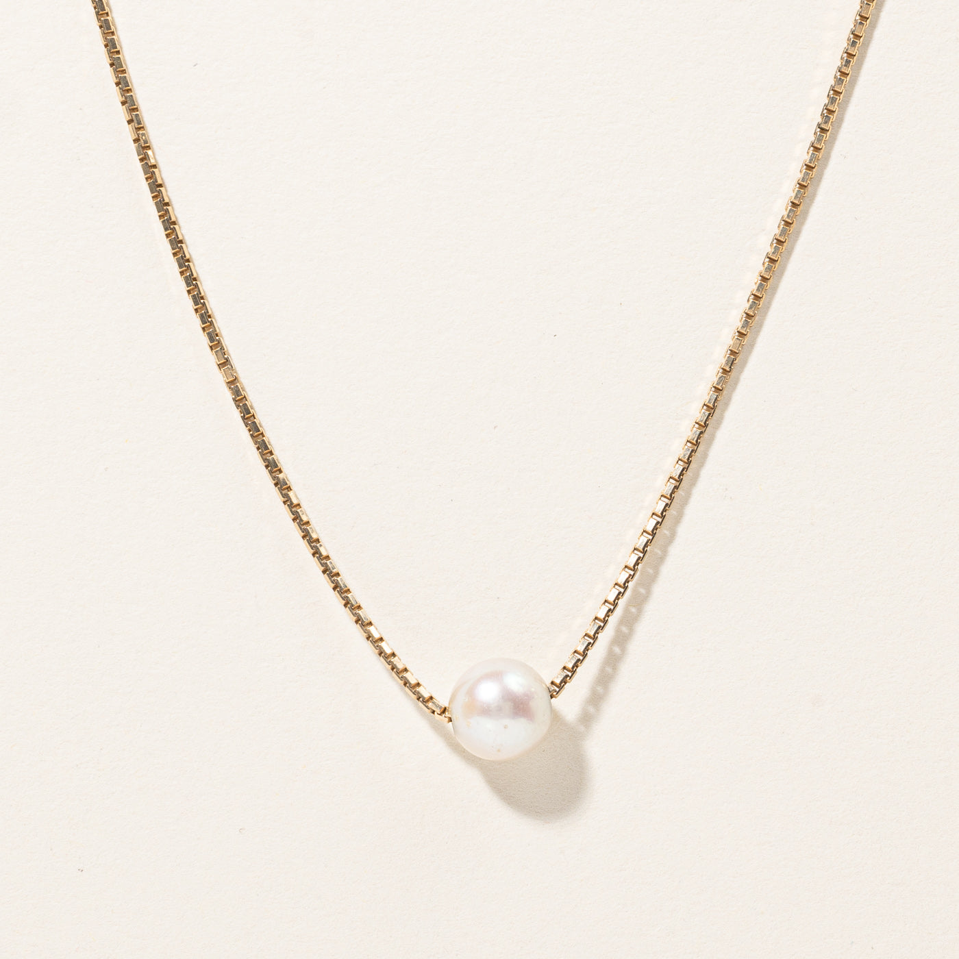 Pearl Pendant Necklace | 23"|
