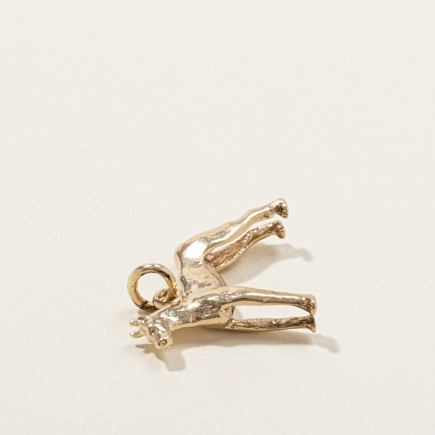Gold Dog Pendant
