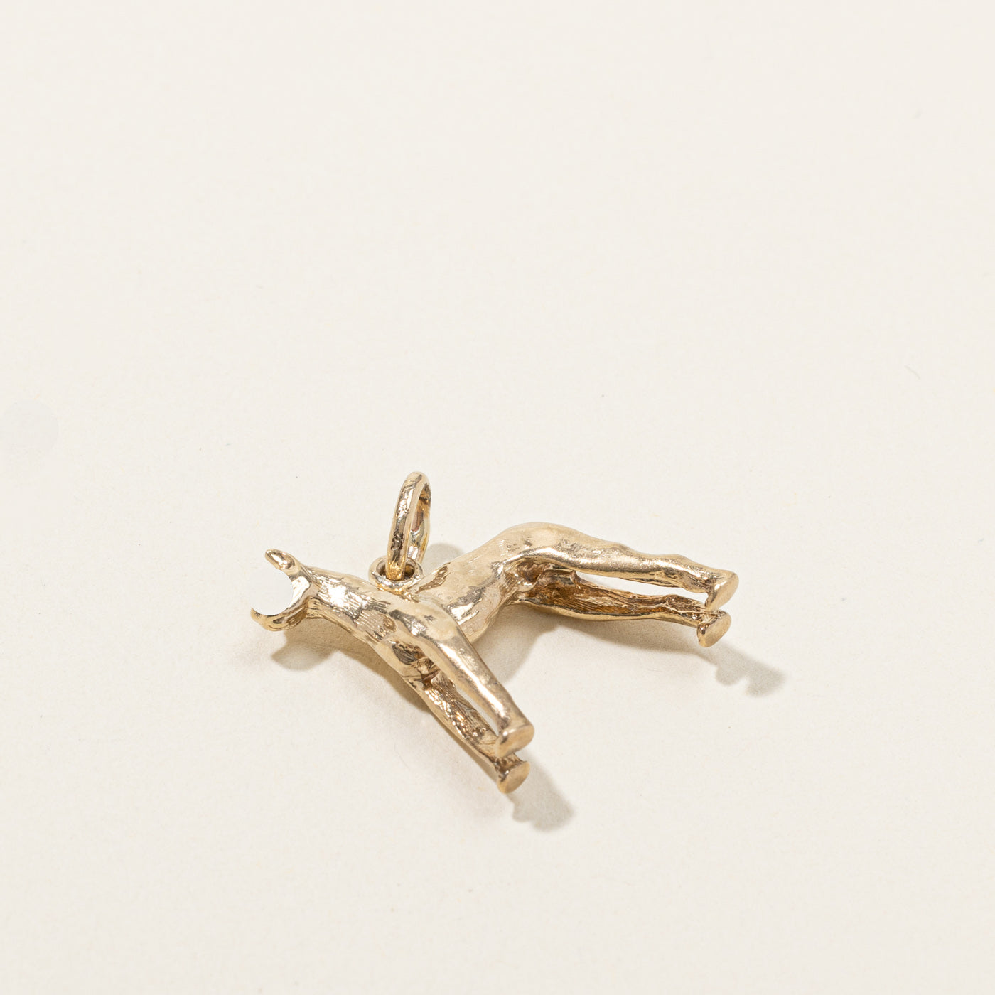 Gold Dog Pendant