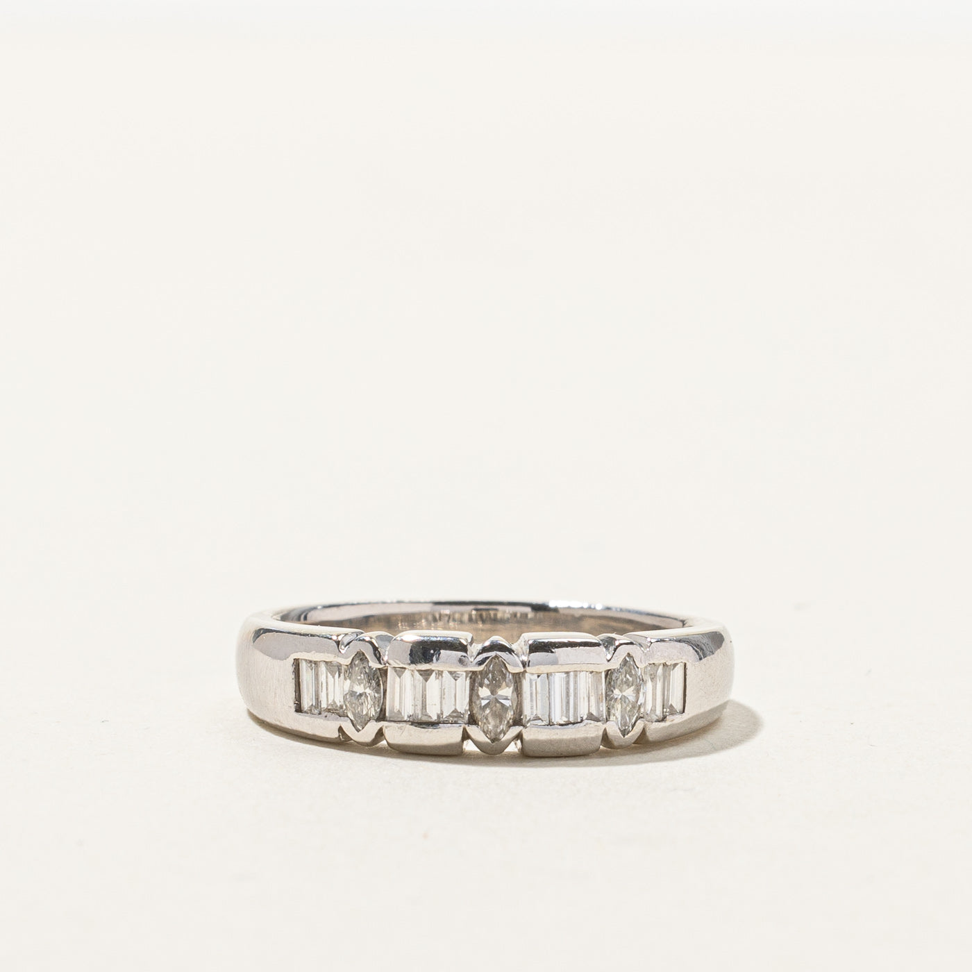 Multi Cut Diamond Band | 0.62ctw | SZ 7.75 |