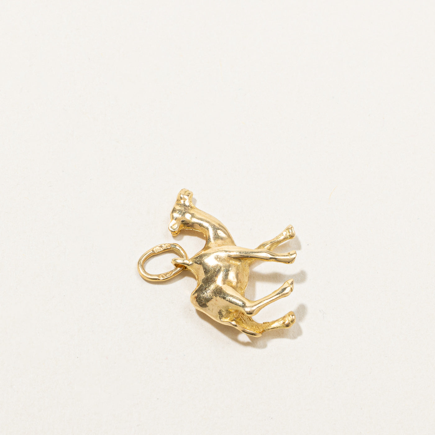 Gold Camel Pendant
