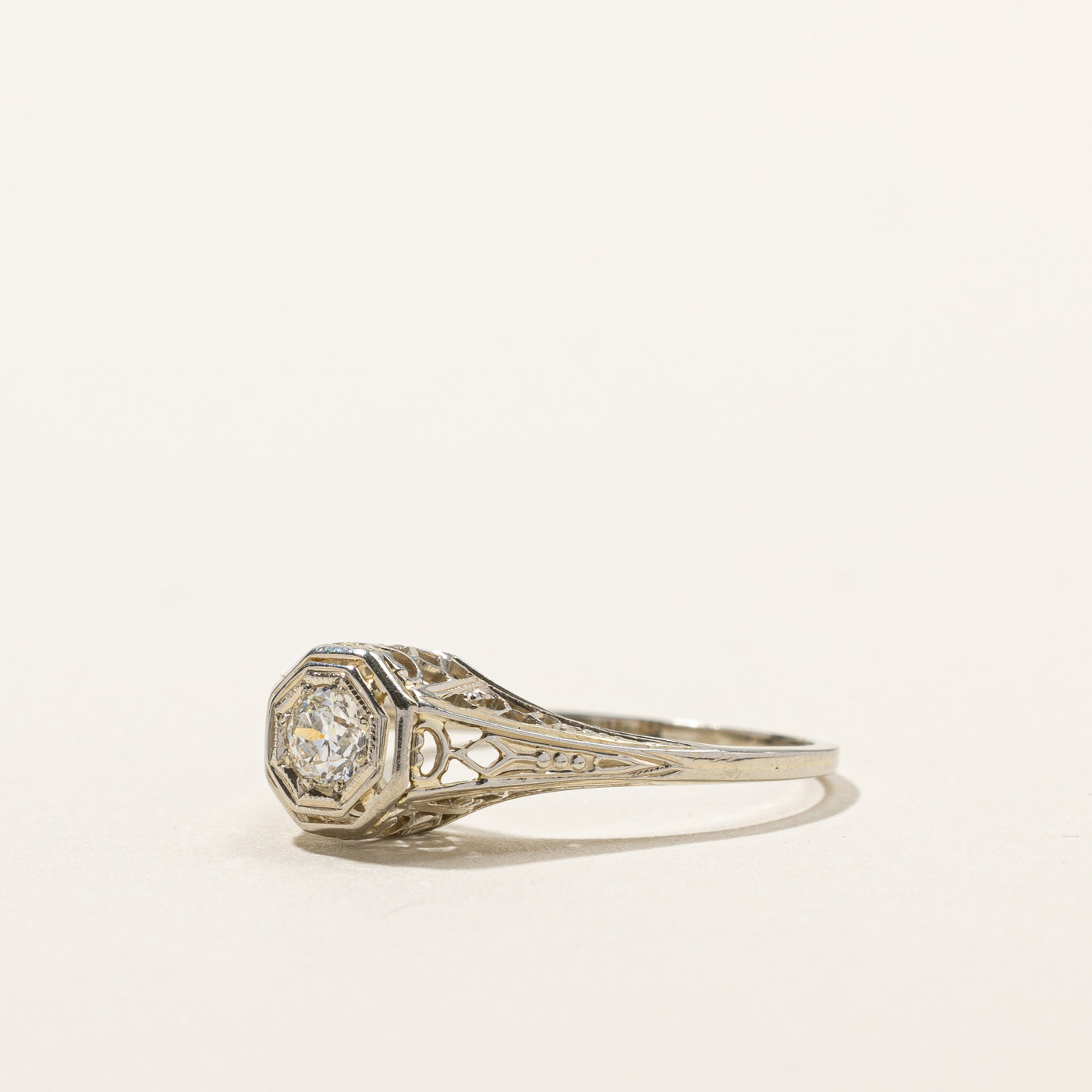 Vintage Diamond Ring | 0.19ct | SZ 6.75 |