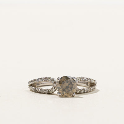 Brown Diamond Engagement Ring | 1.45ctw | SZ 6 |