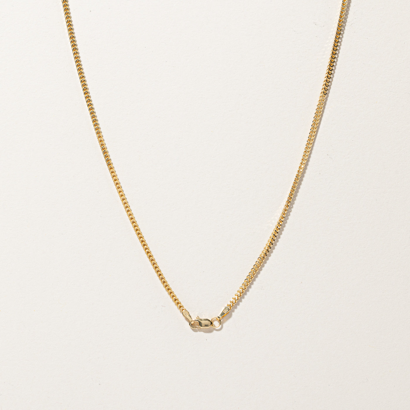 Gold Wheat Chain | 19"|