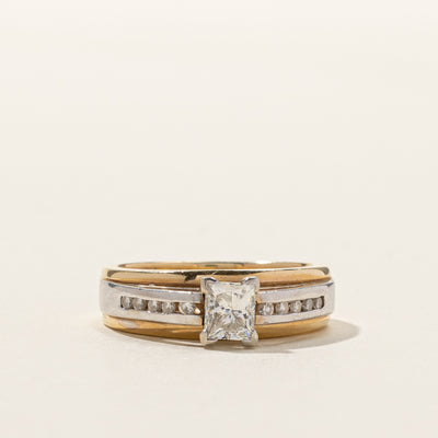 Princess Diamond Gold Ring | 1.05ctw VS1/VS2 G/H | SZ 9 |