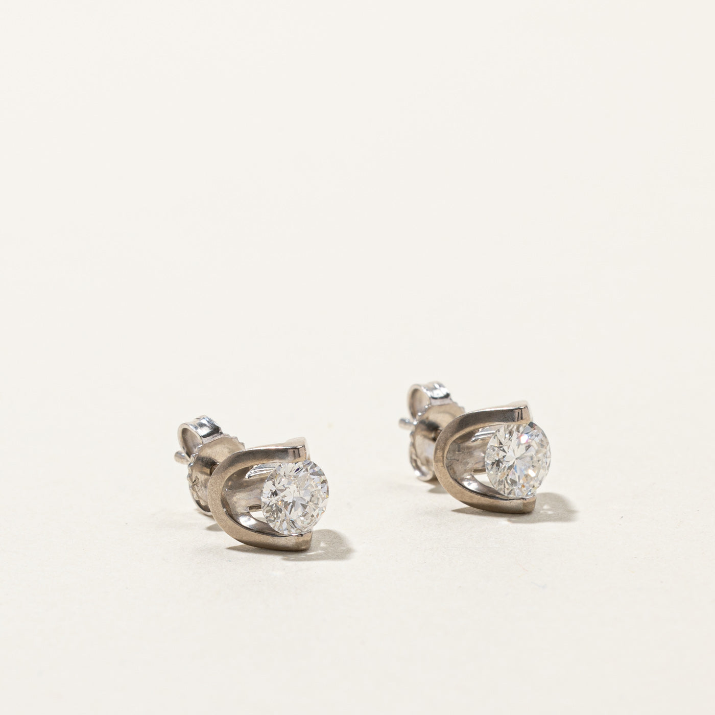 Diamond Stud Earrings | 1.00ctw |