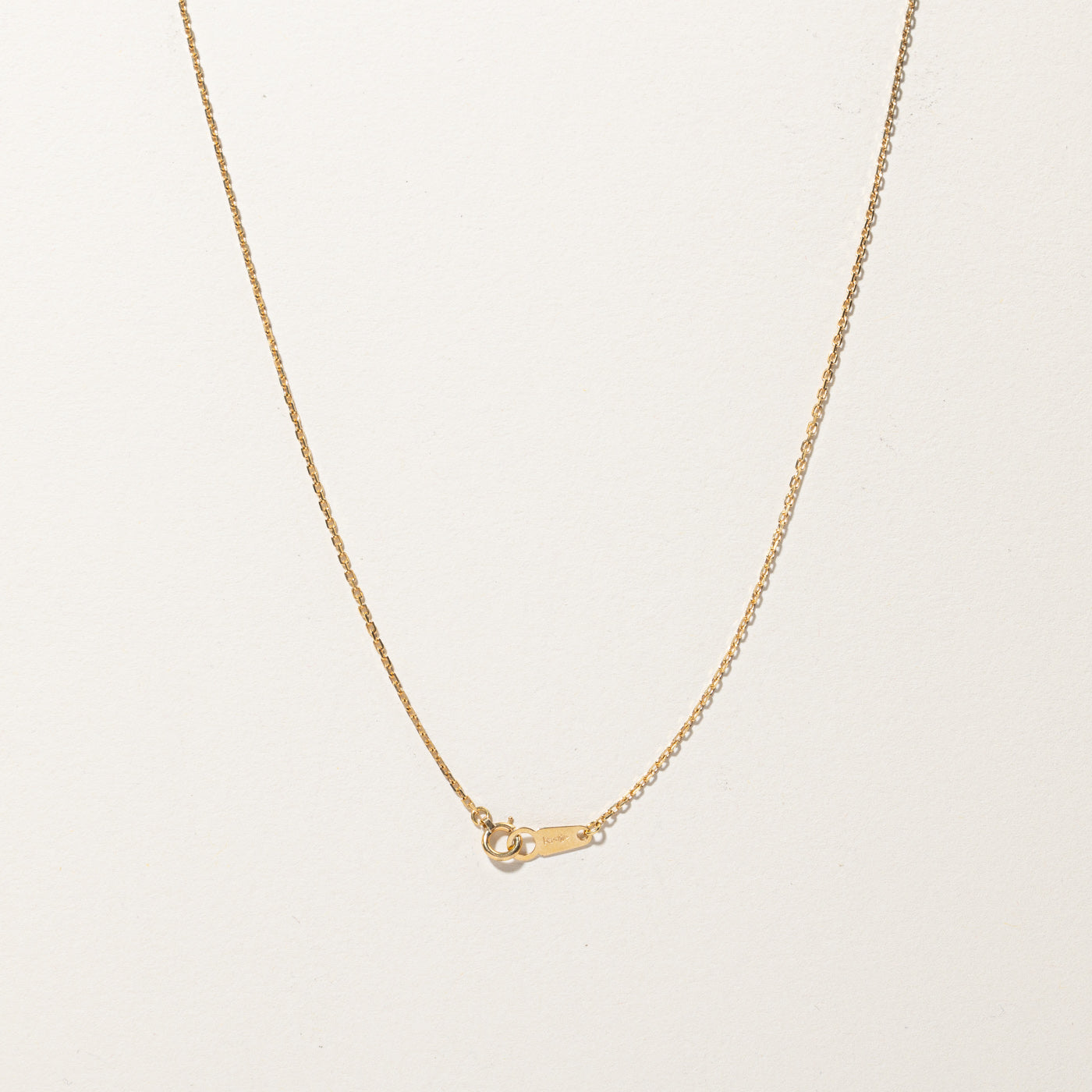 Gold Rolo Link Chain | 17"|
