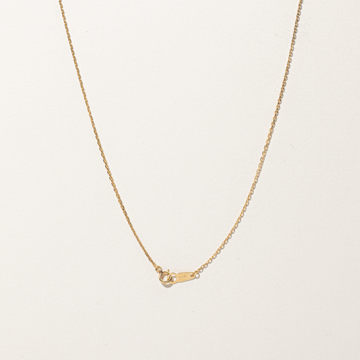 Gold Rolo Link Chain | 17