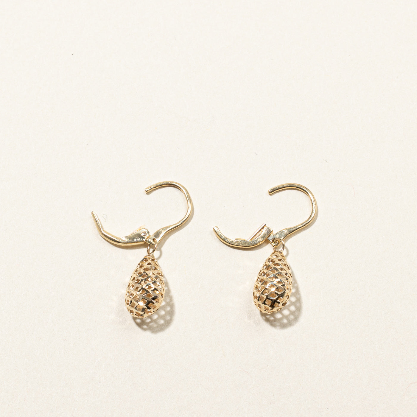 Textured Dangle Earrings