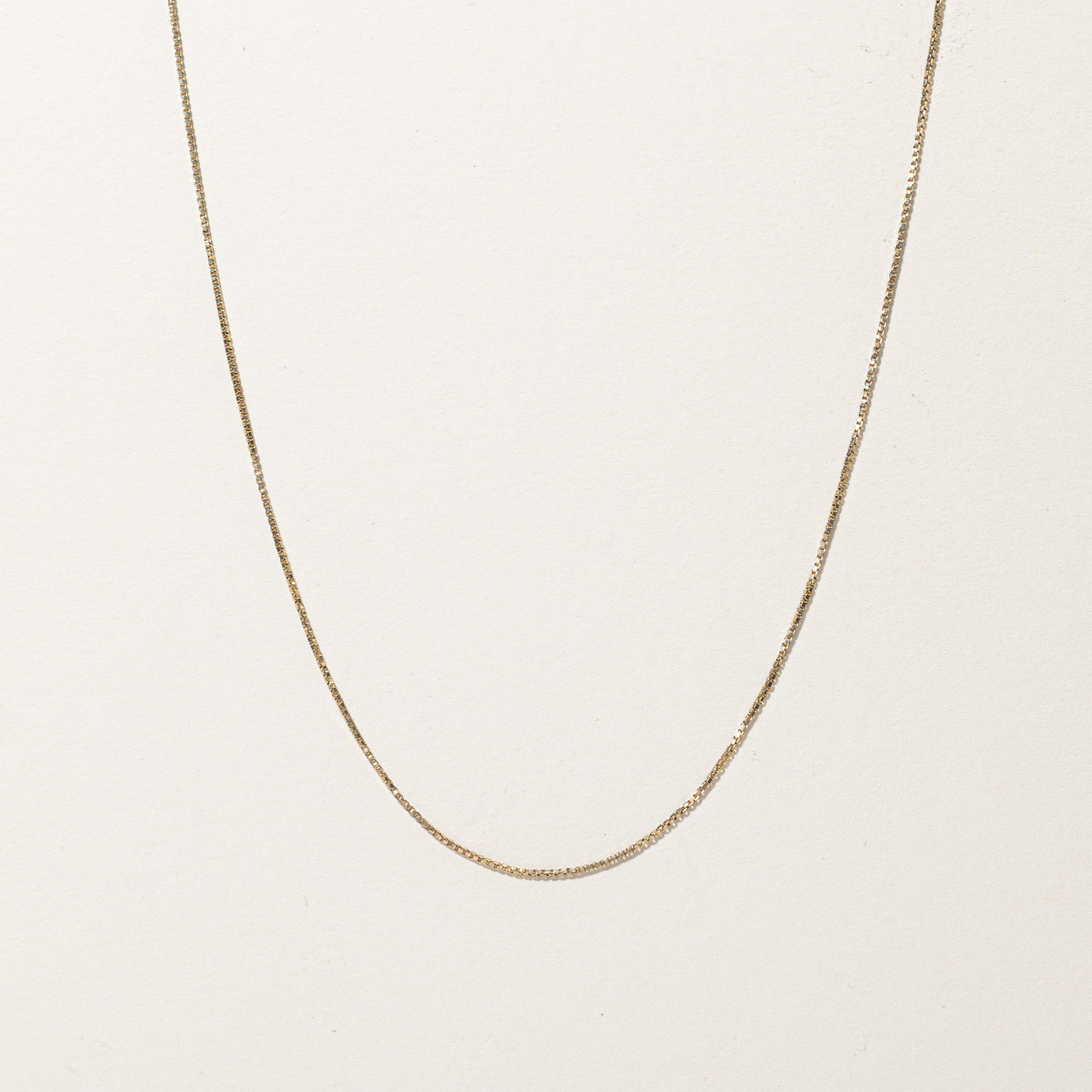 Box Chain Necklace | 23"|
