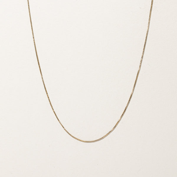 Box Chain Necklace | 23