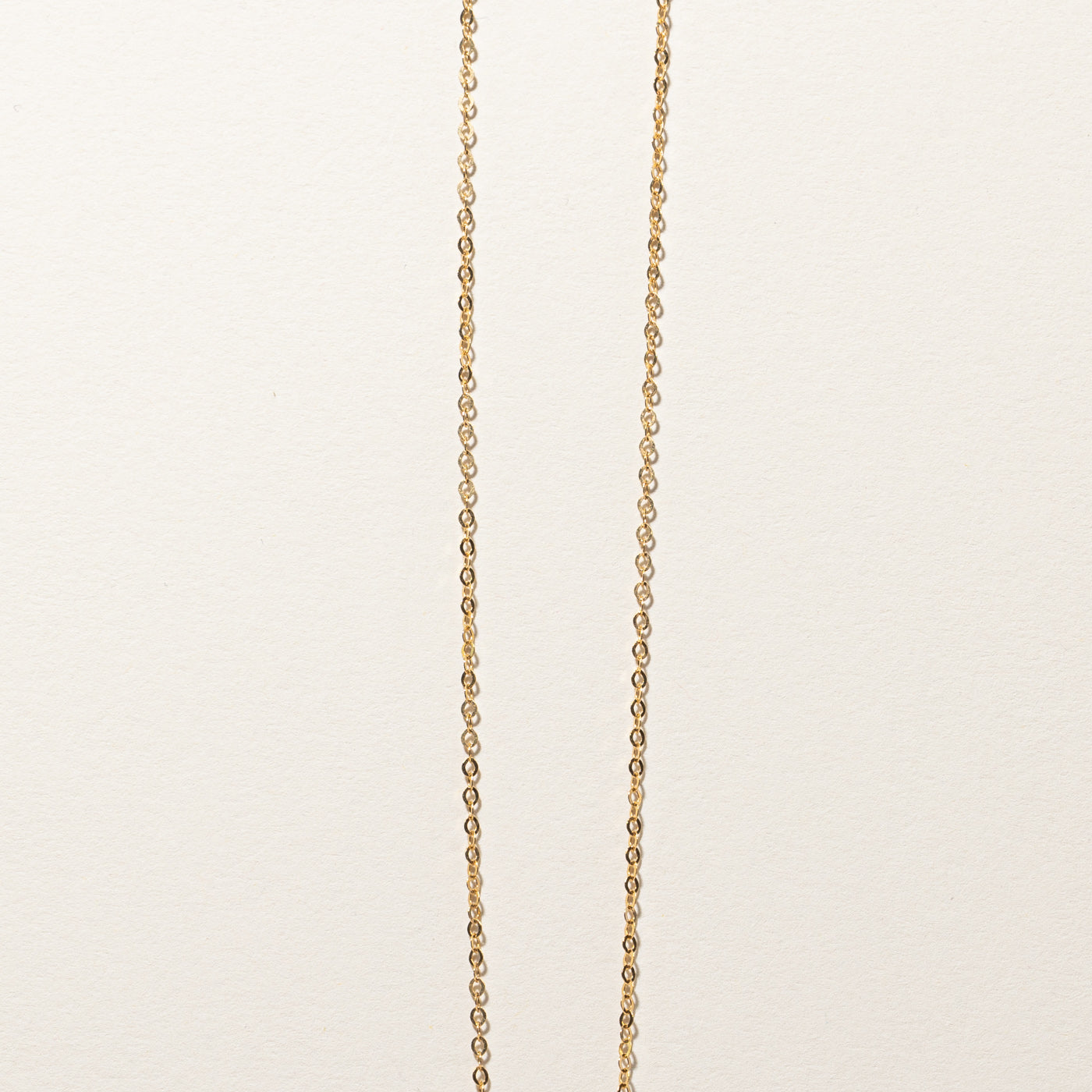 Textured Onyx Bead Gold Necklace | 1.00ctw | 18"|