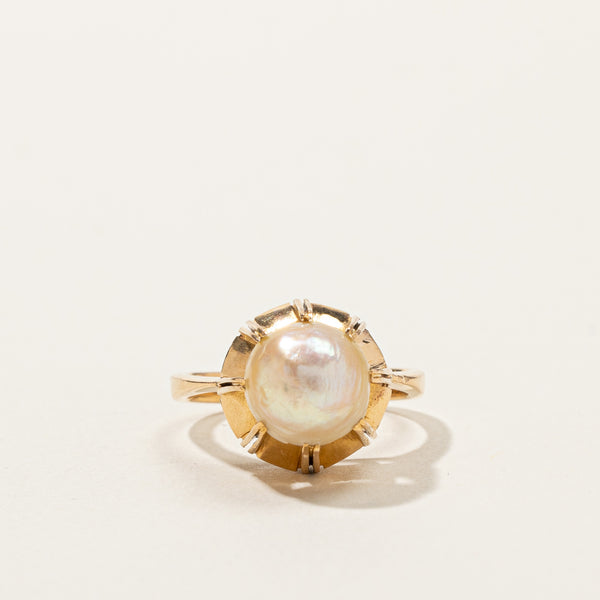 High Set Pearl Ring | SZ 5.75 |