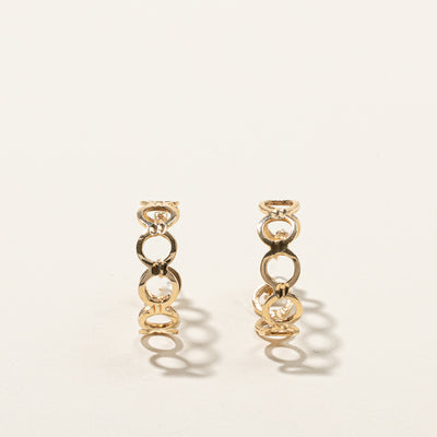 Textured Hoop Earrings