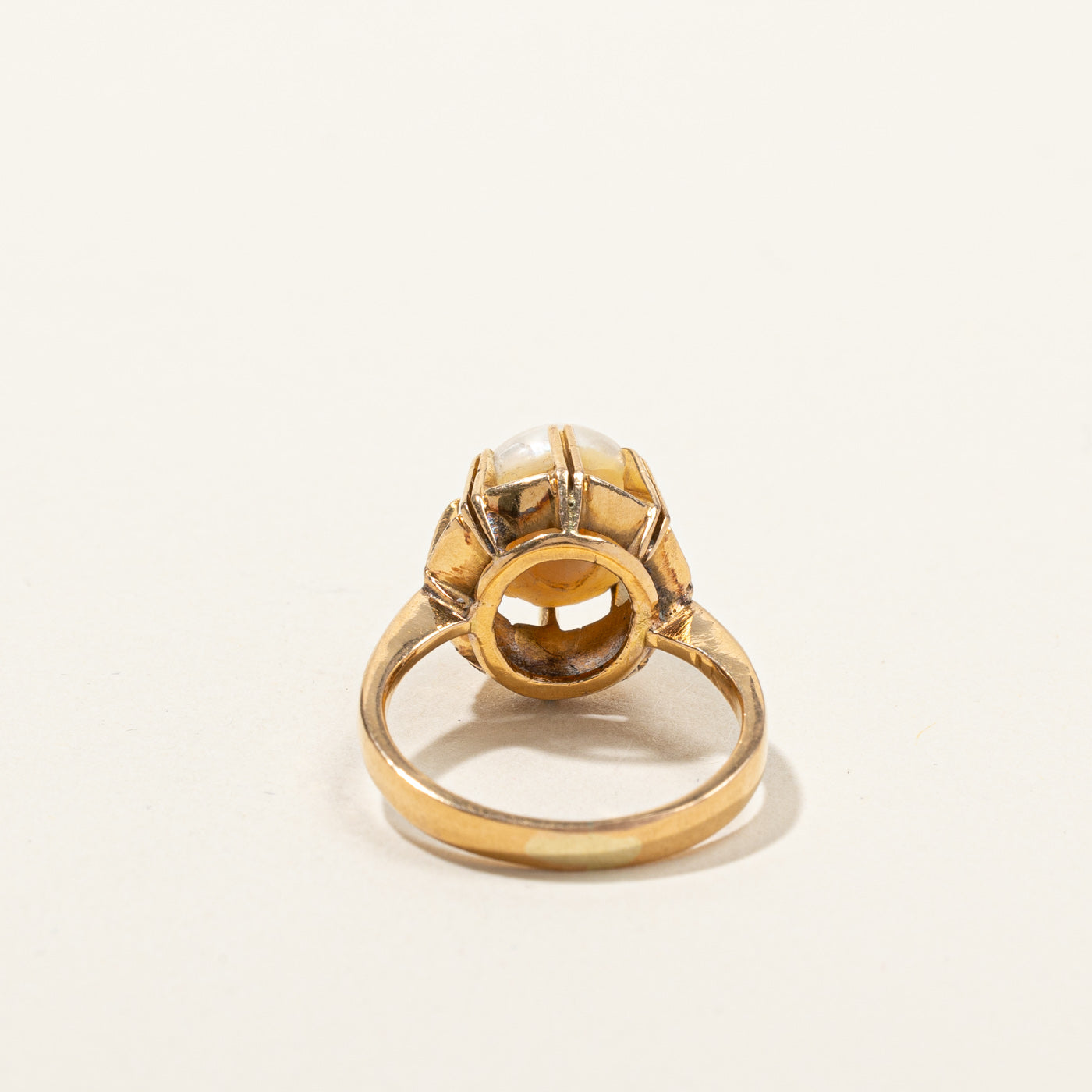 High Set Pearl Ring | SZ 5.75 |