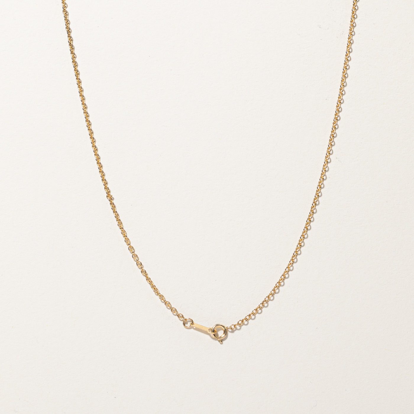 Gold Rolo Link Chain | 18