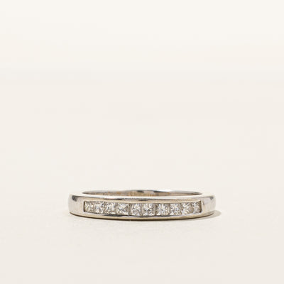 Channel Set Semi Eternity Diamond Band | 0.60ctw | SZ 5 |