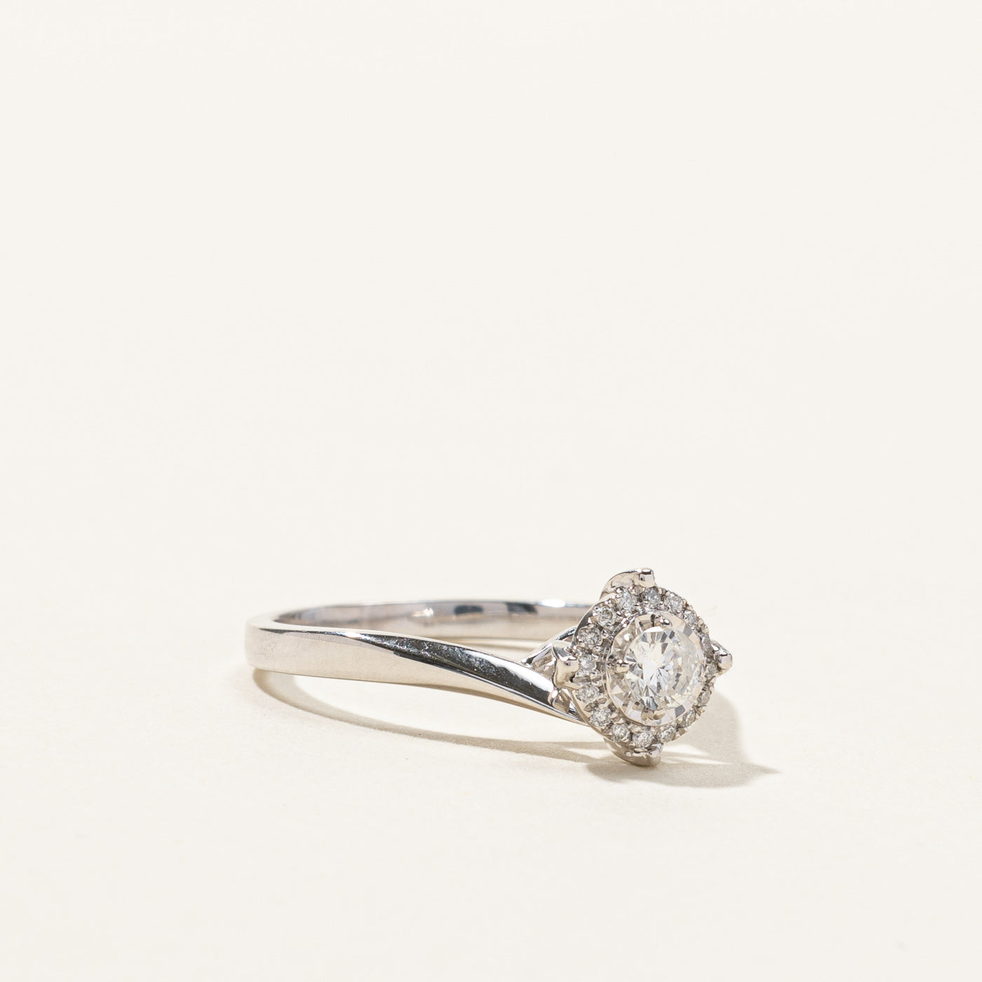 Bypass Cluster Diamond Ring | 0.24ctw | SZ 6.5 |