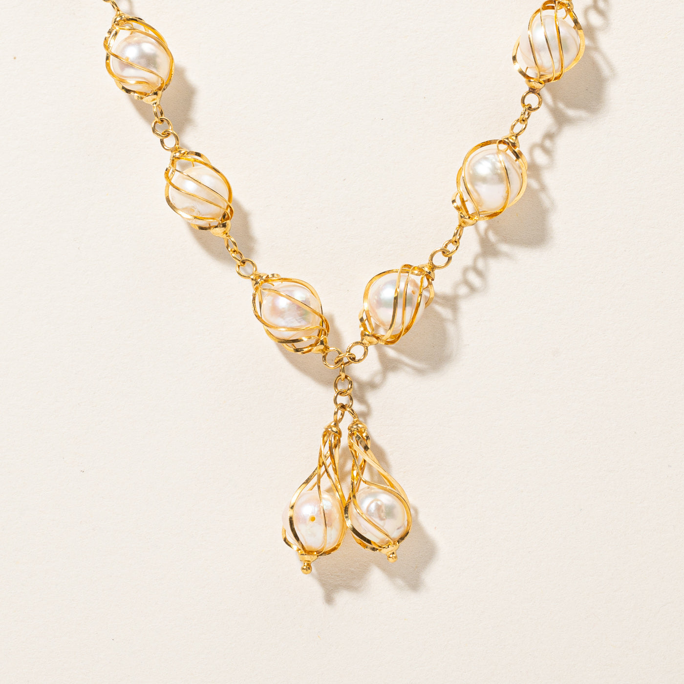 Pearl Necklace | 16"|
