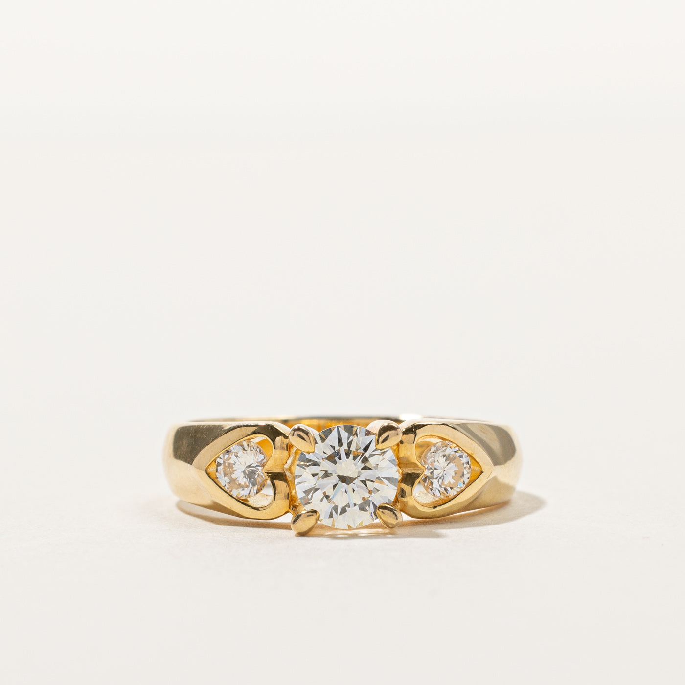 Three Stone Diamond Ring | 0.81ctw | SZ 6 |