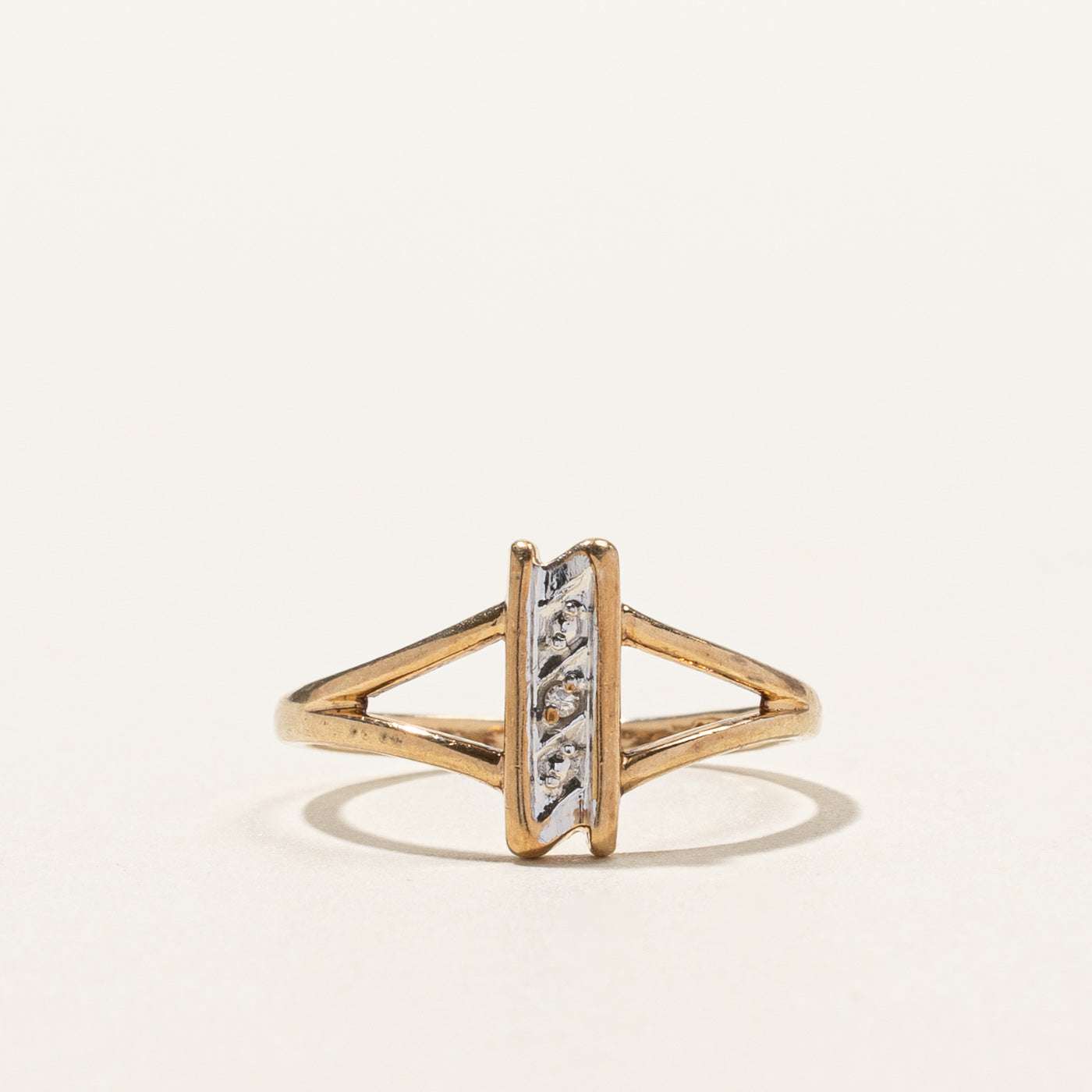 Open Shank Diamond Ring | 0.005ctw | SZ 6 |