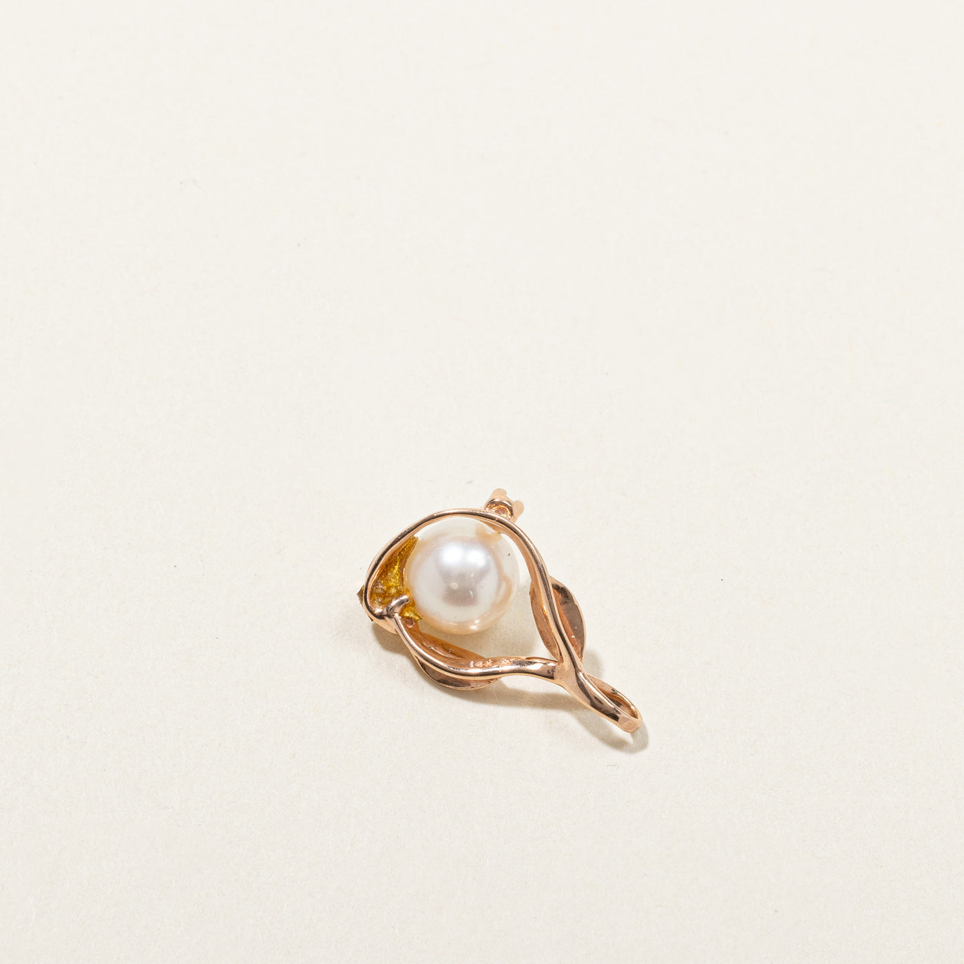 Pearl & Diamond Pendant | 0.02ct |