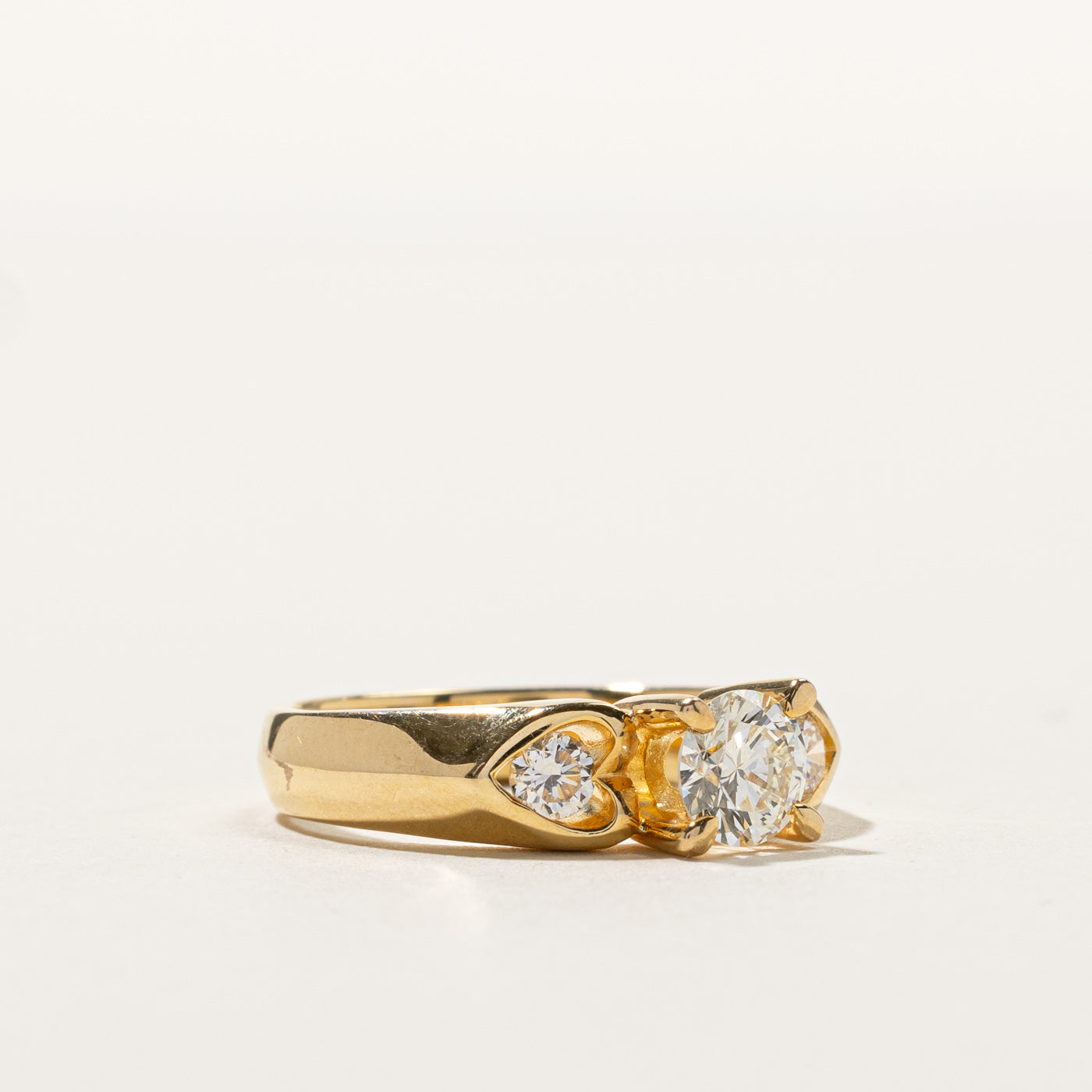 Three Stone Diamond Ring | 0.81ctw | SZ 6 |