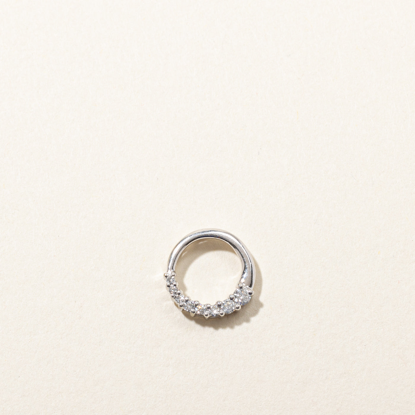 Diamond Semi Eternity Pendant | 0.11ctw |