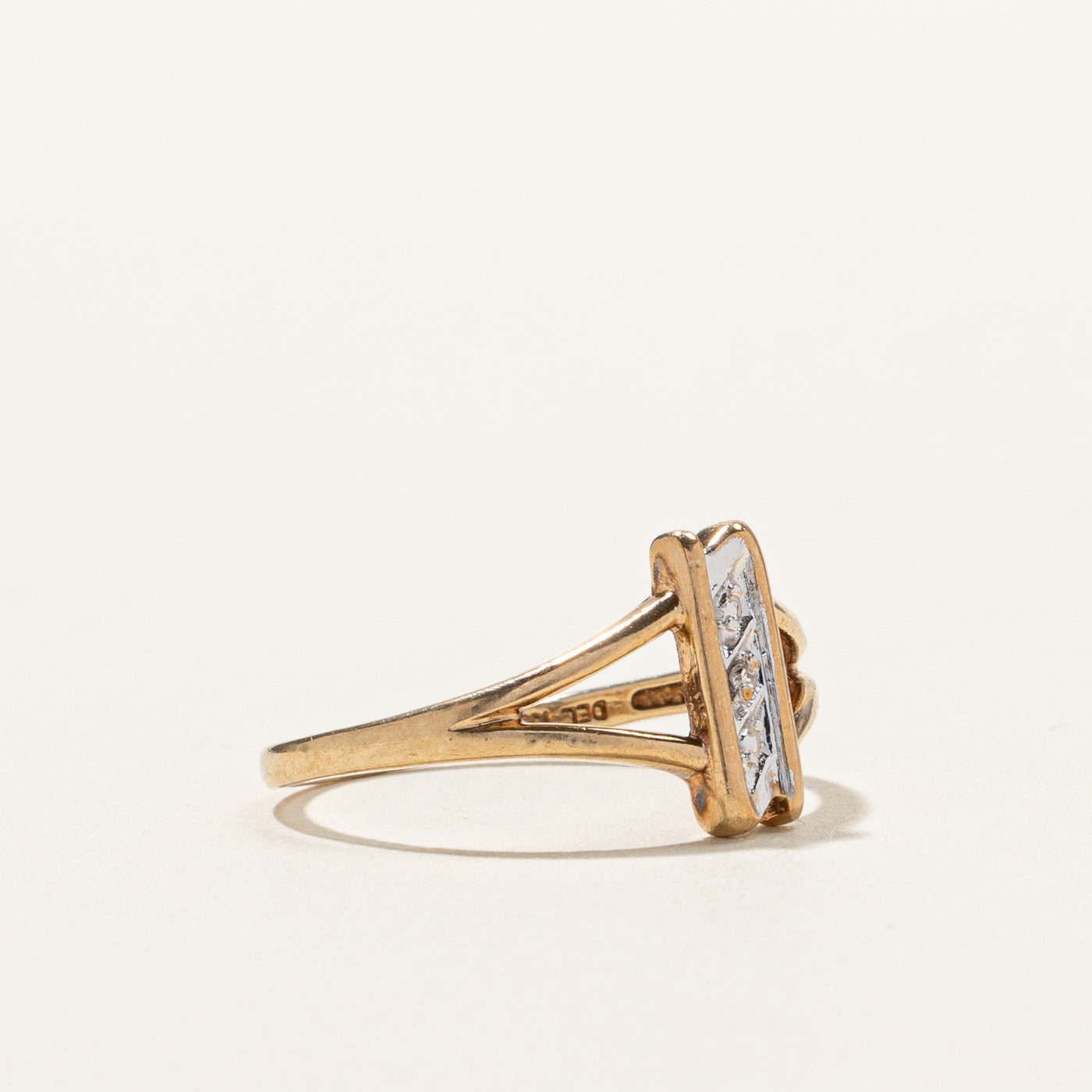 Open Shank Diamond Ring | 0.005ctw | SZ 6 |