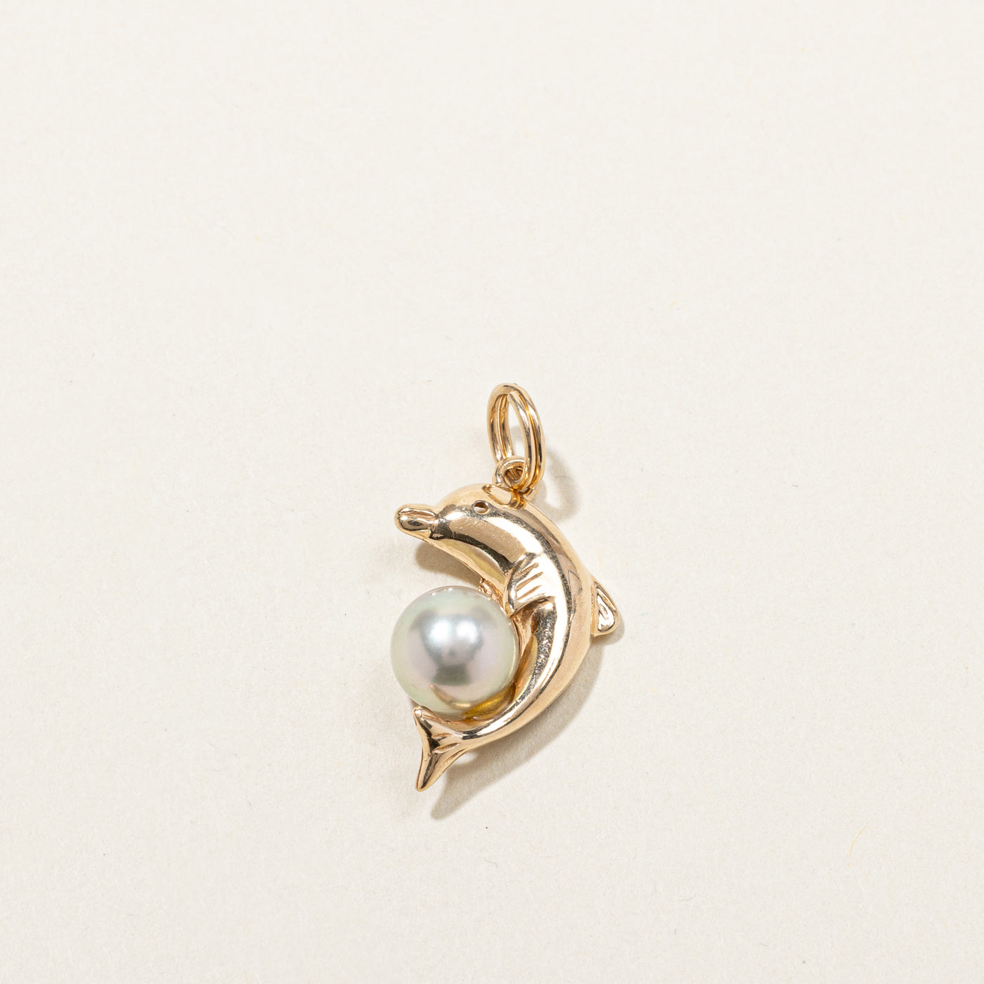 Pearl Dolphin Pendant