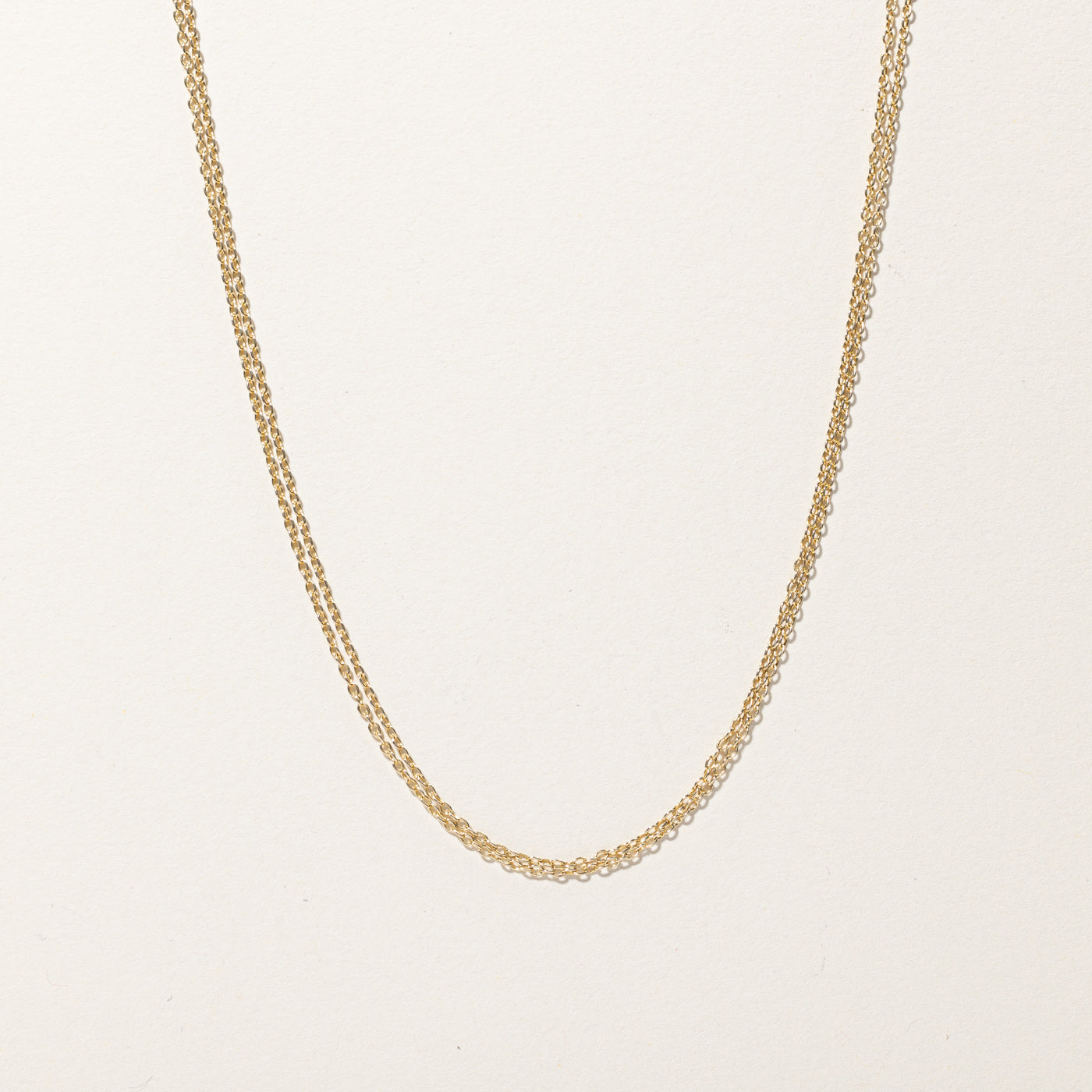 Rolo Link Layering Chain | 18"|