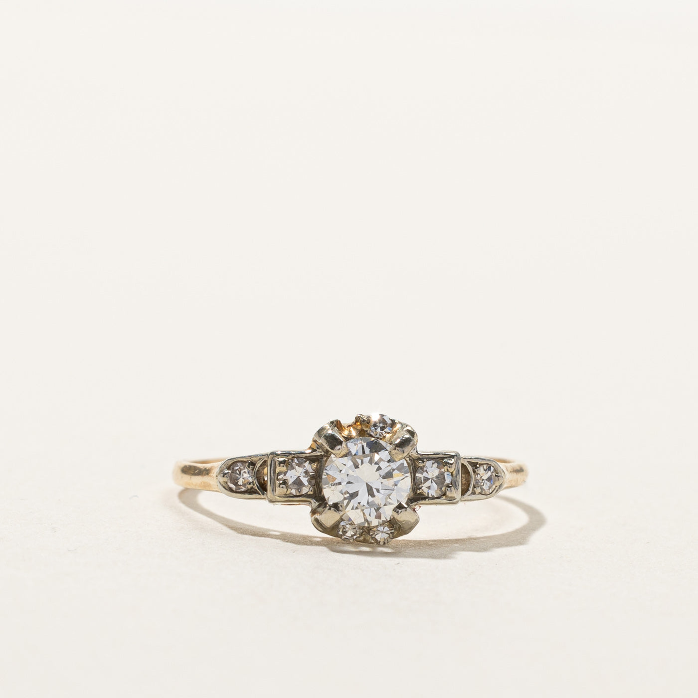 Vintage Diamond Ring | 0.41ctw | SZ 7.25 |