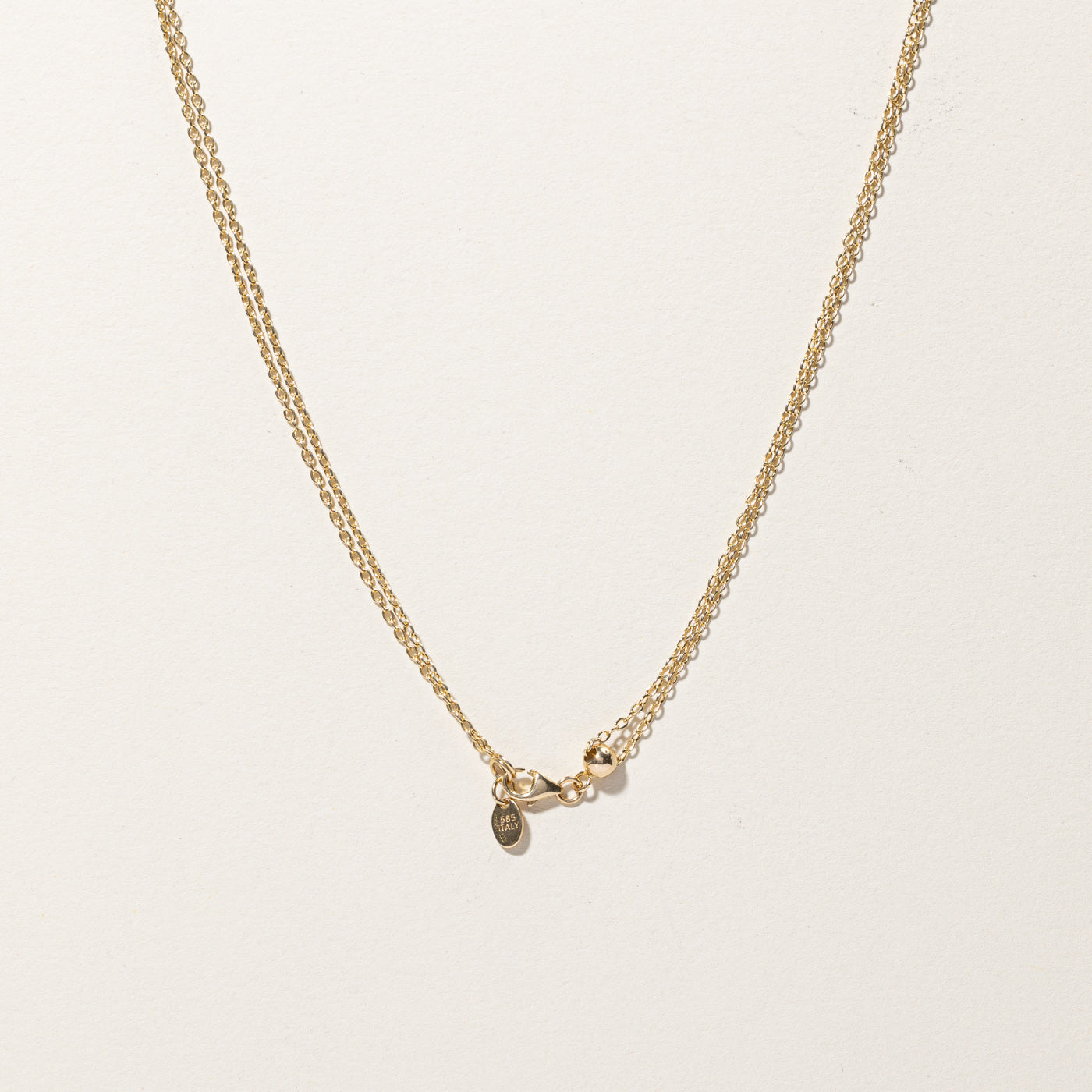 Rolo Link Layering Chain | 18