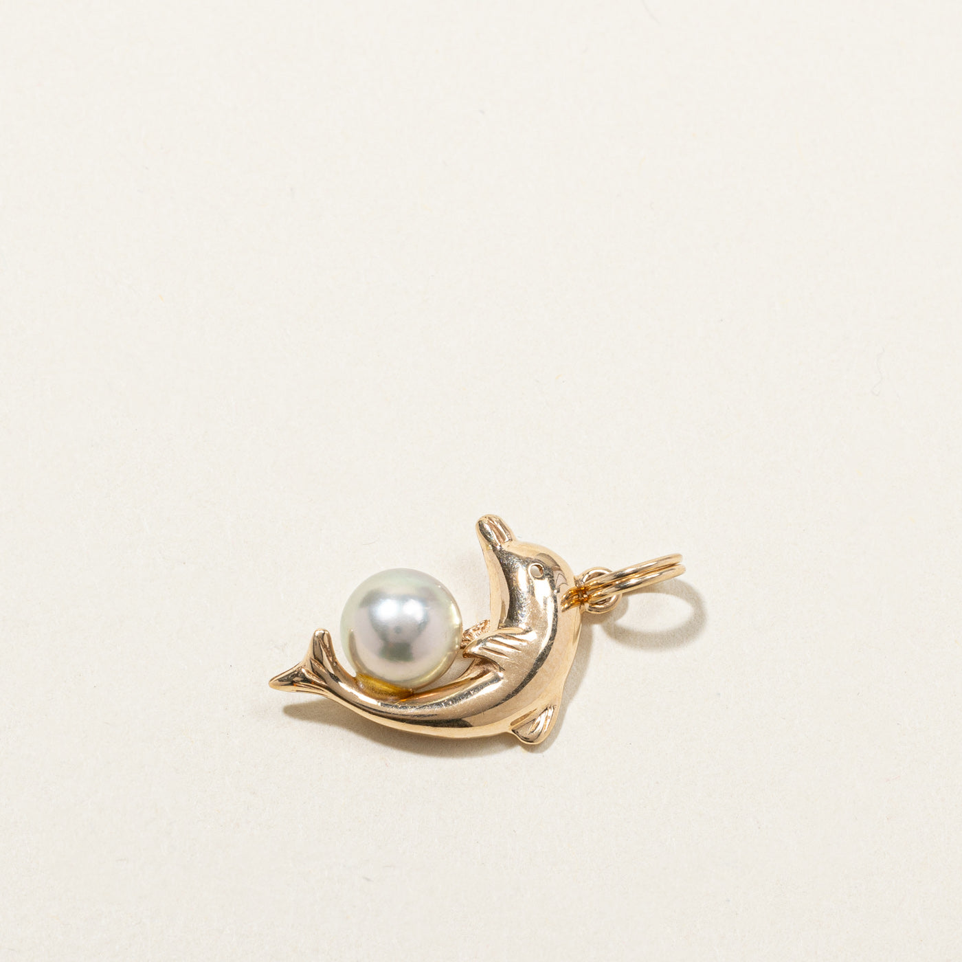 Pearl Dolphin Pendant