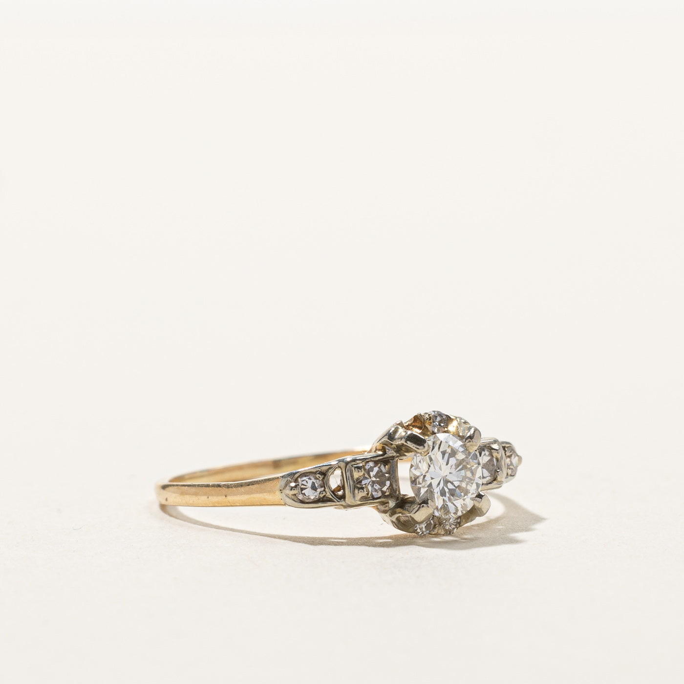Vintage Diamond Ring | 0.41ctw | SZ 7.25 |
