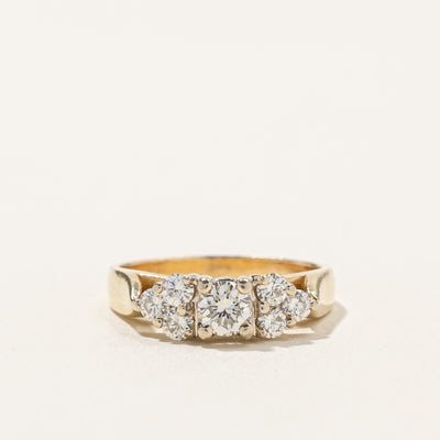 High Set Diamond Ring | 0.59ctw | SZ 5.75 |