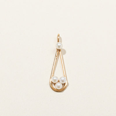 Multi Pearl Drop Pendant