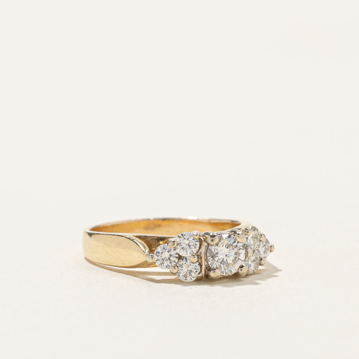 High Set Diamond Ring | 0.59ctw | SZ 5.75 |