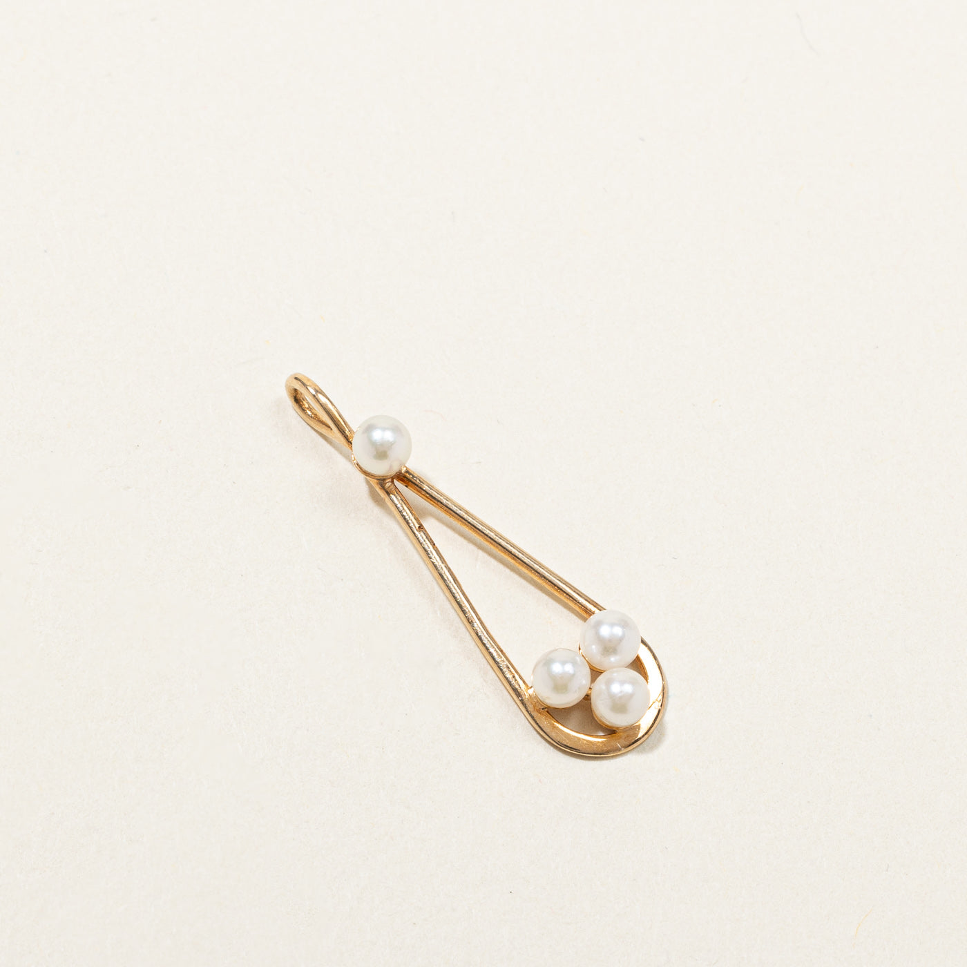 Multi Pearl Drop Pendant