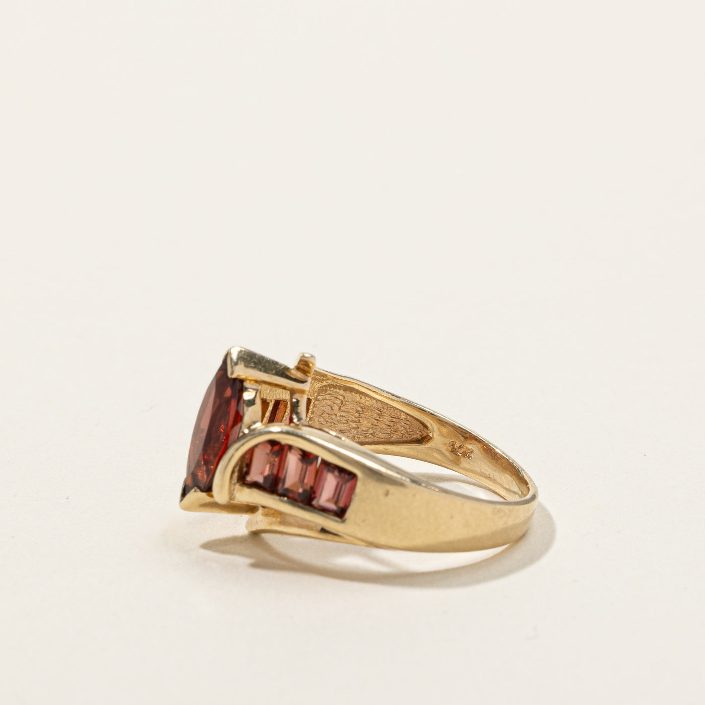 Bypass Garnet Ring | 2.10ctw | SZ 5.25 |