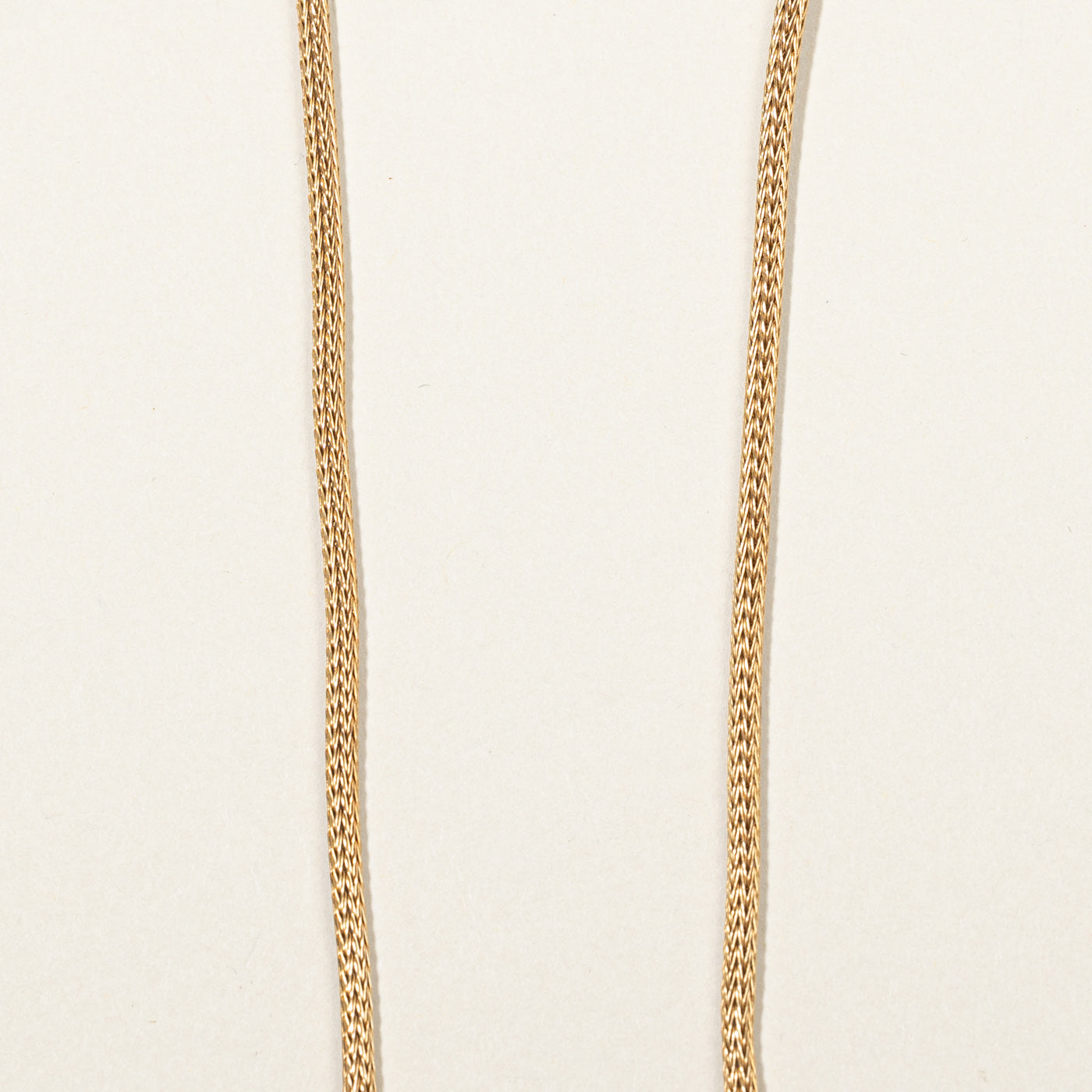 Bezel Set Diamond Necklace | 0.48ctw | 16"|