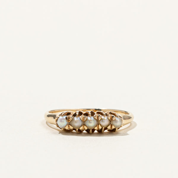 Seed Pearl Ring | SZ 6.25 |