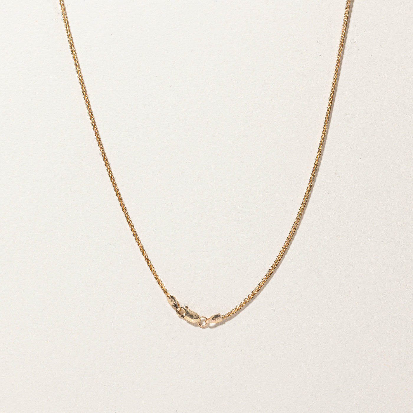 Gold Wheat Chain | 20"|