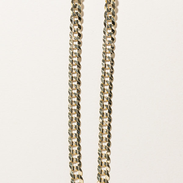 Gold Curb Link Chain | 24