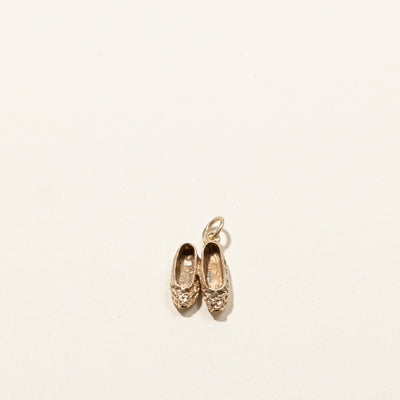 Gold Shoe Charm