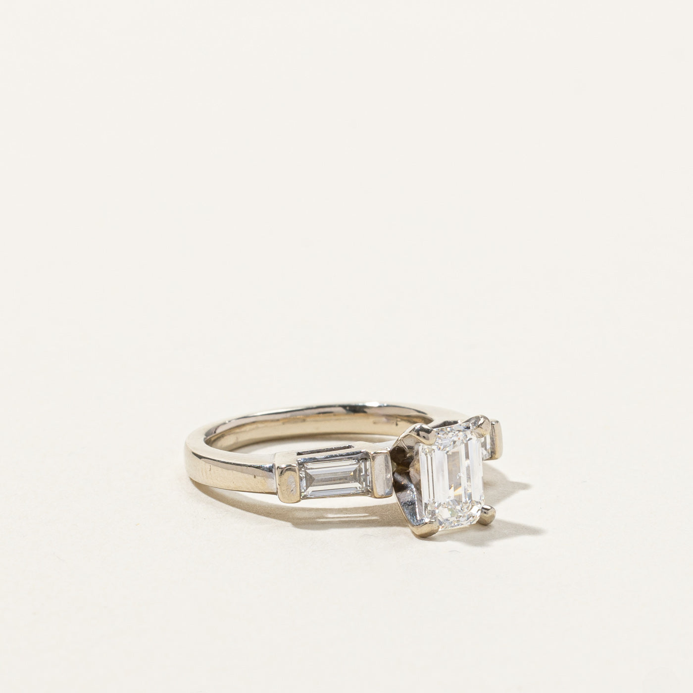 Three Stone Diamond Ring | 1.41ctw | SZ 3.75 |