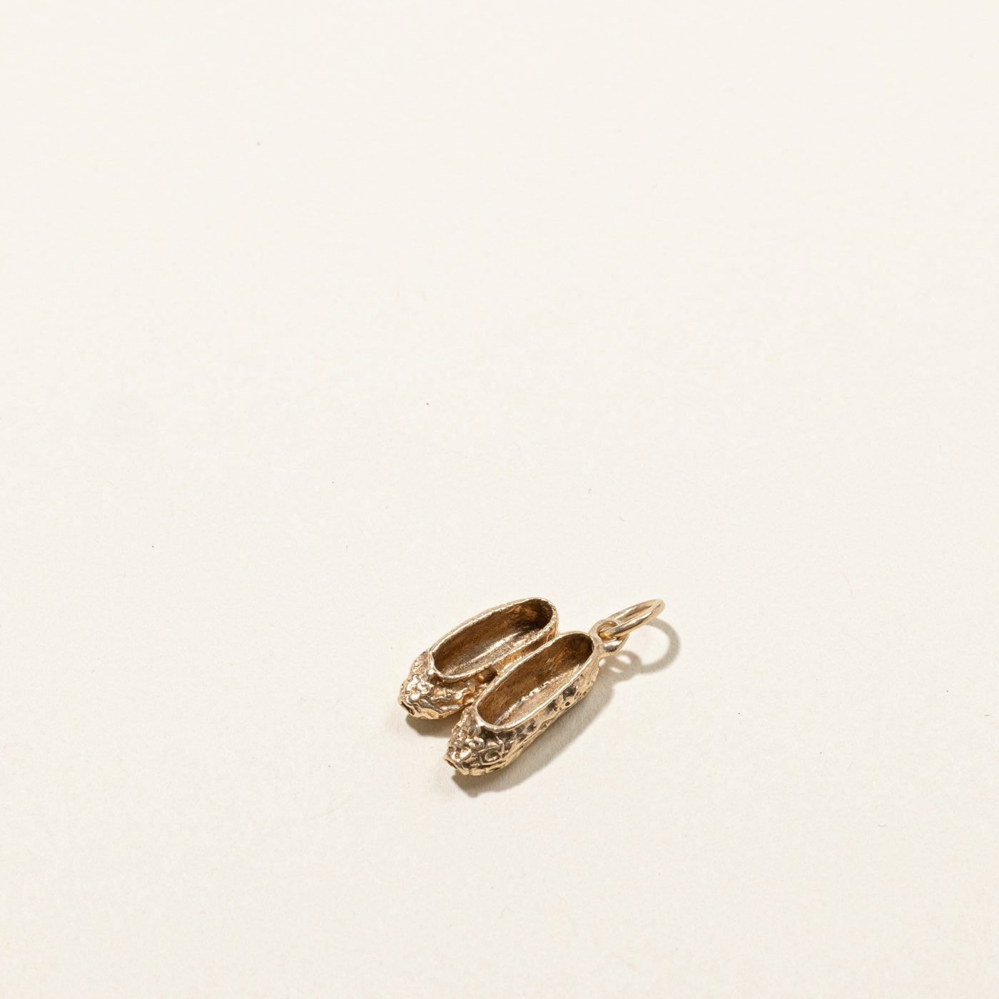 Gold Shoe Charm