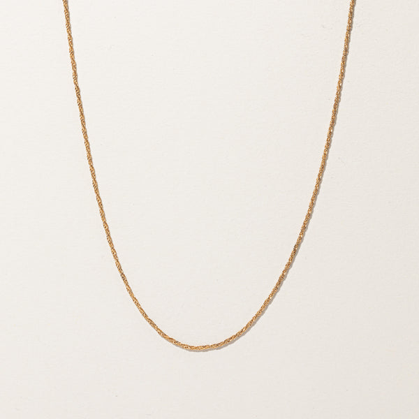 Twisted Wheat Chain | 20