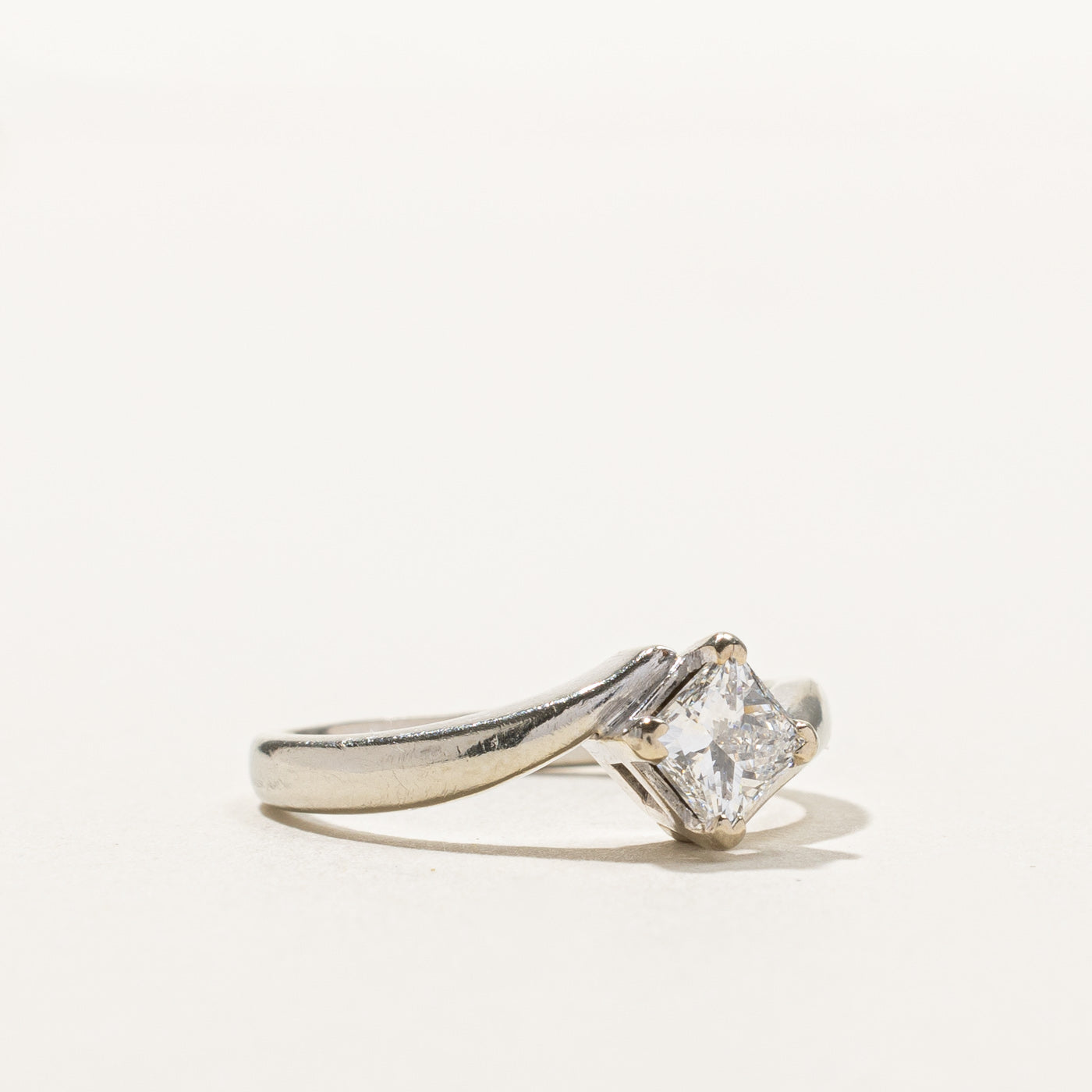 Bypass Princess Diamond Ring | 0.51ct | SZ 5 |